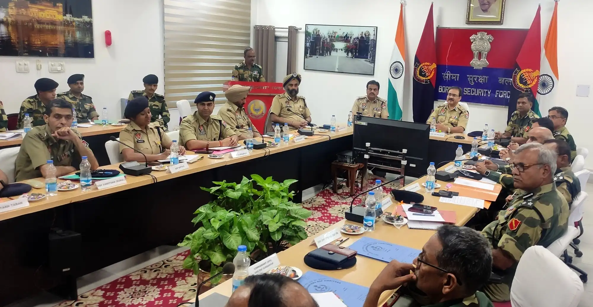 बीएसएफ, पंजाब पुलिस ने ऑपरेशनल स्थिति मजबूत करने के लिए की बैठक