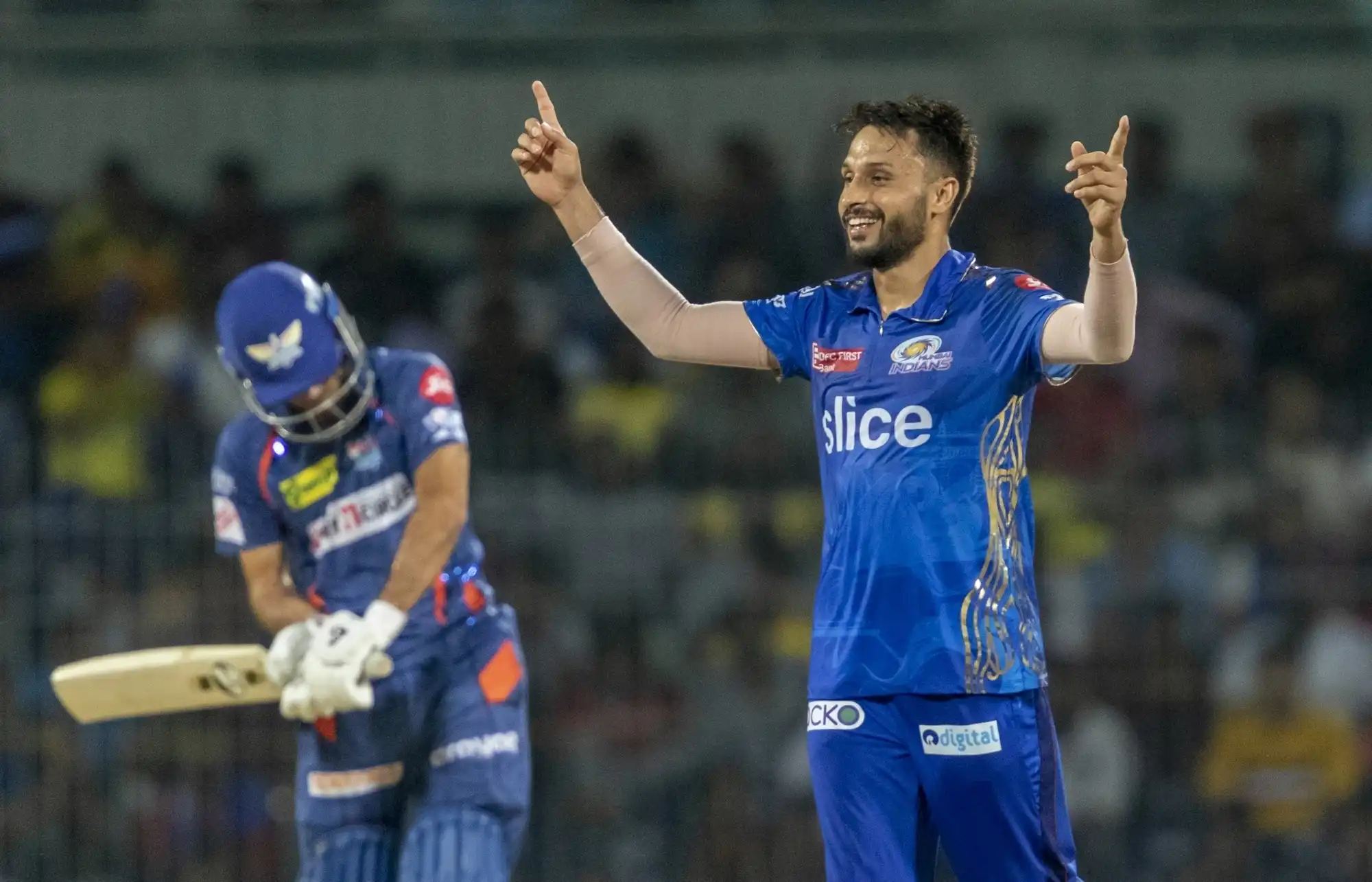 IPL 2023: 'मैं जसप्रीत बुमराह की जगह नहीं हूं, एलिमिनेटर में 5 विकेट लेने के बाद MI के तेज गेंदबाज आकाश मधवाल ने कहा