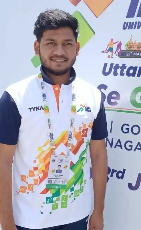 KIUG 2022: उत्तर प्रदेश के शूटर दीपक कुमार का लक्ष्य अपनी छाप छोड़ना है