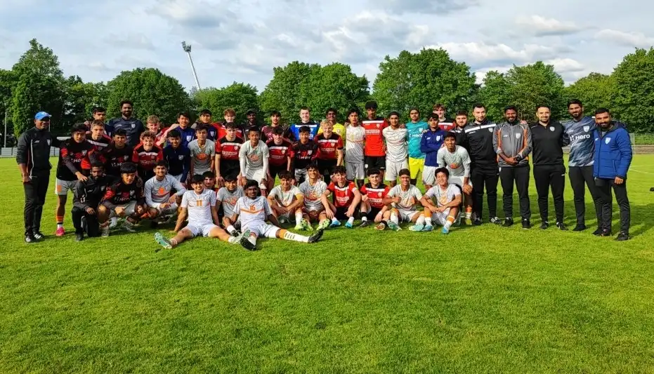 फुटबॉल: भारत U-17 ने जर्मनी दौरे पर SSV Reutlingen U-16 पर 6-1 से जीत दर्ज की