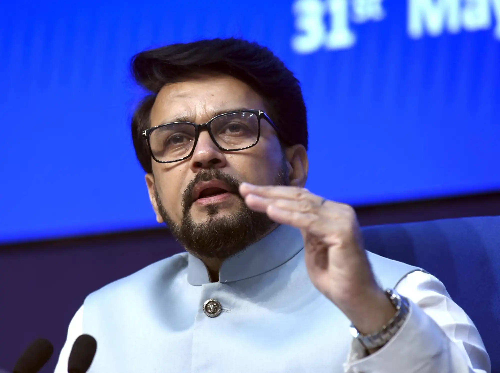 अनुराग ठाकुर एमओसी बैठक के दौरान एशियाई खेलों के लिए भारत की तैयारियों की समीक्षा करेंगे