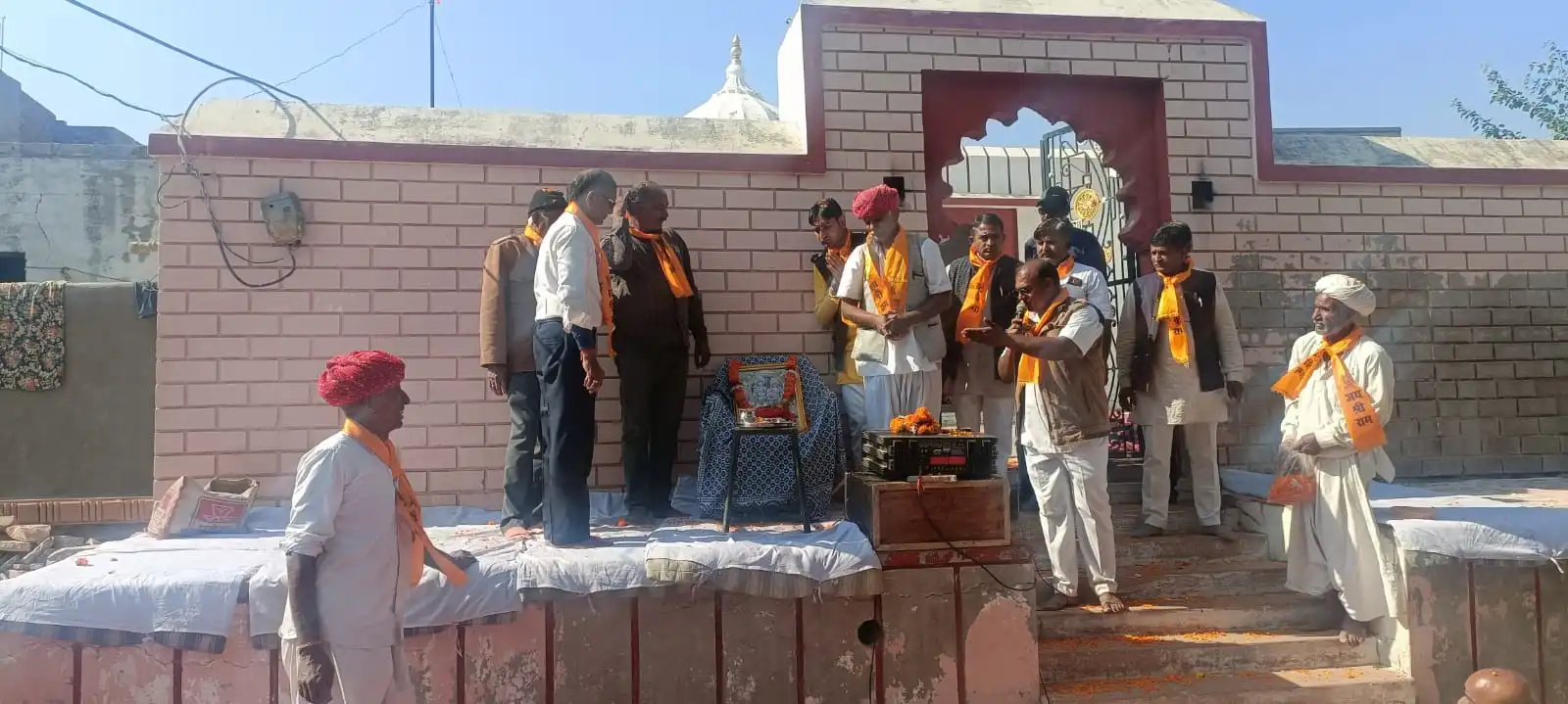 अयोध्या से आया पीले चावल का कलश, राम मंदिर उद्घाटन के लिए घर घर दिया जाएगा न्यौता