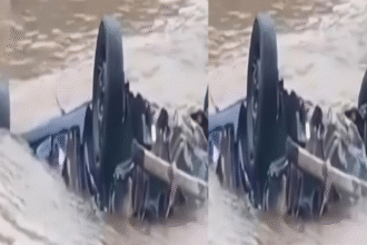 छत्तीसगढ़ में पुल पार करते समय एक परिवार के चार लोग बह गए