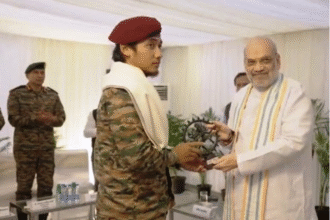 गृहमंत्री अमित शाह ने ऑपरेशन महादेव के जवानों को सम्मानित किया