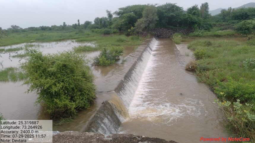सुमेरपूर के सितौला बांध के नवीनीकरण के लिए 4 करोड़ की मंजूरी