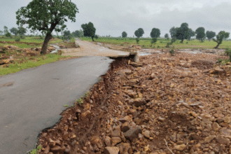 केदारकुई से एनएच-27 तक ग्रामीणों को हो रही समस्याएं