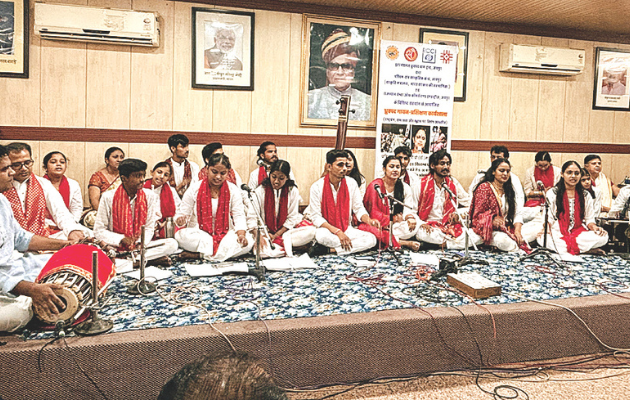 ध्रुपद कार्यशाला में परंपरा और देशभक्ति का अद्भुत संगम