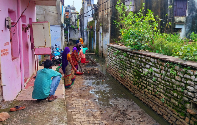 शाहाबाद में गंदगी की समस्या का समाधान, सफाई अभियान शुरू