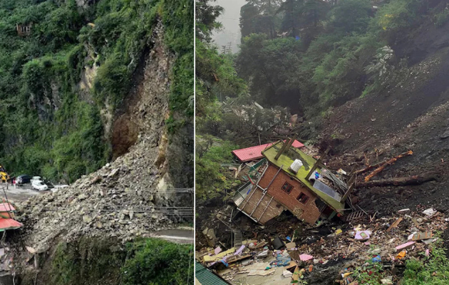 हिमाचल में भूस्खलन से बढ़ी मौतों की संख्या, स्कूल बंद हिमाचल में भूस्खलन से बढ़ी मौतों की संख्या, स्कूल बंद