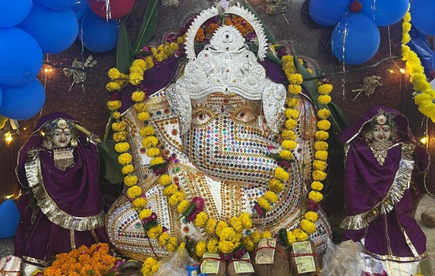 श्रीपुरा में सिद्धेश्वर सारण गणेश की अद्वितीय मूर्ति