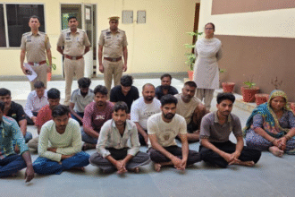 जयपुर पश्चिम पुलिस का बड़ा अभियान, 132 अपराधी गिरफ्तार