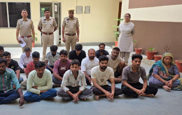 जयपुर पश्चिम पुलिस का बड़ा अभियान, 132 अपराधी गिरफ्तार