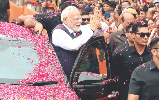 प्रधानमंत्री मोदी ने गुजरात में विकास कार्यों का उद्घाटन किया