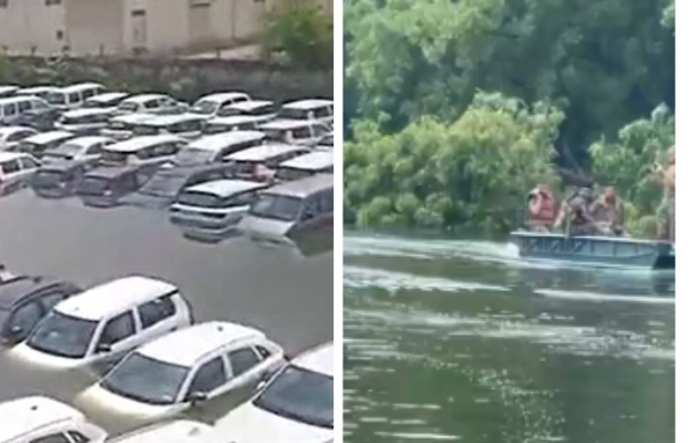 बहादुरगढ़ में बारिश और ड्रेन टूटने से बाढ़ की स्थिति बहादुरगढ़ में बारिश और ड्रेन टूटने से बाढ़ की स्थिति