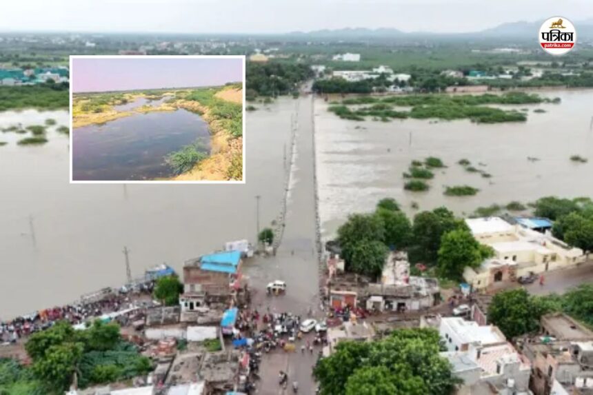 किसानों के लिए खुशखबरी, लूणी-सुकड़ी नदी में पानी आया