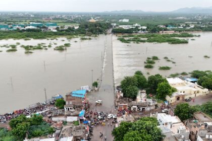 राजस्थान में लूणी नदी का जलस्तर बढ़ा, प्रशासन सतर्क