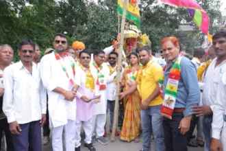 भीलवाड़ा में बलाई समाज की भव्य शोभायात्रा का आयोजन