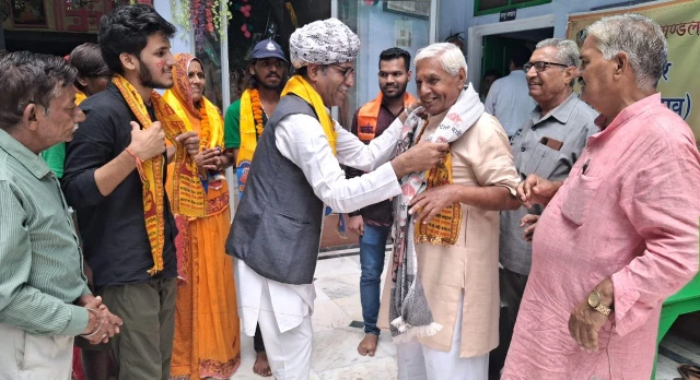 राजसमंद में राष्ट्रधर्मी पदयात्रा का समापन और ध्वज अर्पण