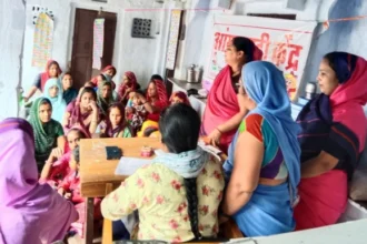 मांडलगढ़ में सास-बहू सम्मेलन से परिवार कल्याण पर जागरूकता