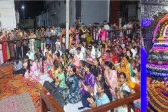 भीलवाड़ा में जलझुलनी ग्यारस पर हुआ भव्य श्याम संकीर्तन