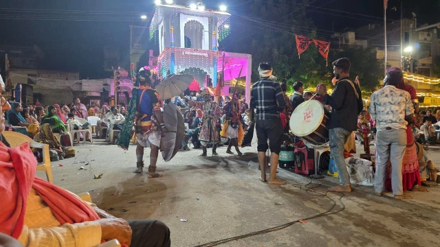 राजसमंद में गणपति महोत्सव में गवरी का अद्भुत प्रदर्शन