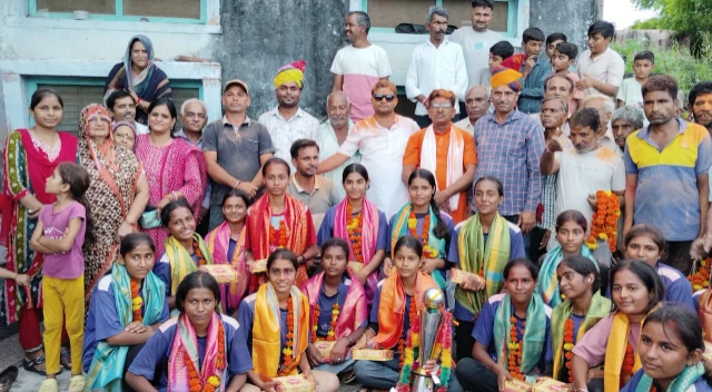 सोजत की बेटियों ने जिला फुटबॉल प्रतियोगिता में जीत हासिल की