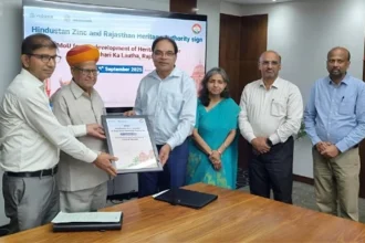 राजस्थान में धरोहर संरक्षण के लिए हिन्दुस्तान जिंक का बड़ा करार