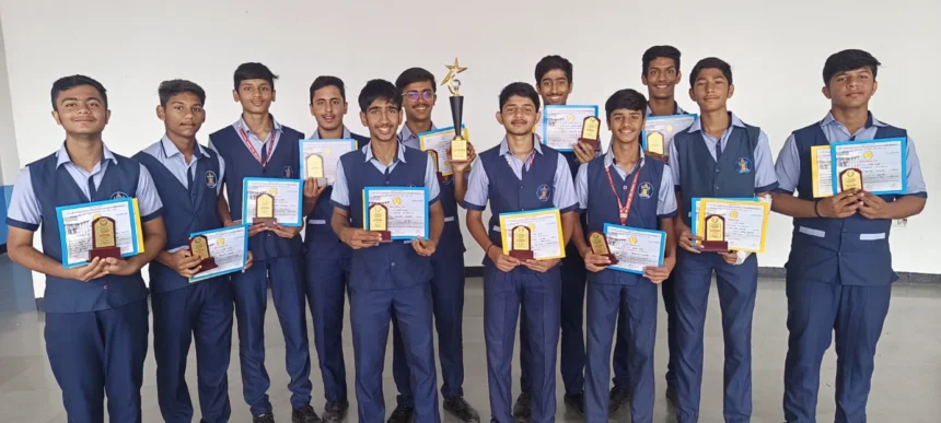 राजसमंद: सेंट पॉल्स स्कूल के छात्रों ने खेलों में शानदार प्रदर्शन किया