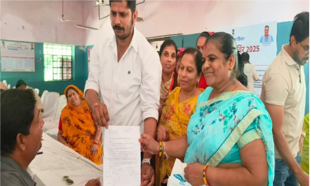 भीलवाड़ा में जन कैंप का मज़ाक, न तो पार्षद थे मौजूद