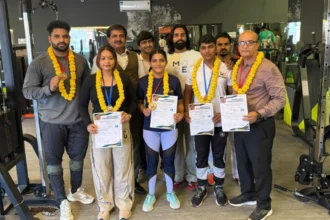 भीलवाड़ा के खिलाड़ियों का राज्य स्तरीय प्रतियोगिता में चयन और सम्मान समारोह