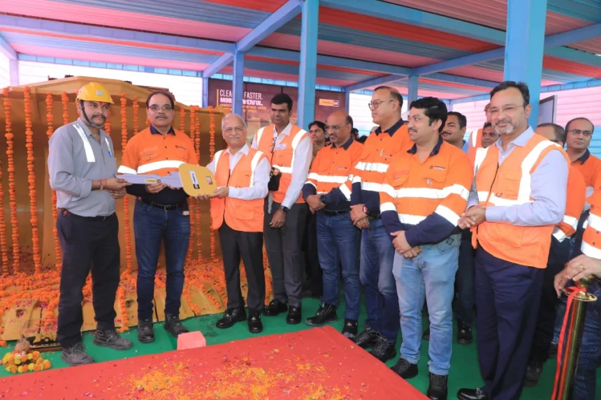 राजपुरा दरीबा माइंस में डीजल-इलेक्ट्रिक मशीन का आगाज