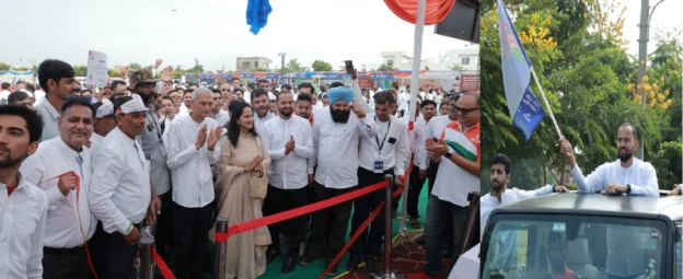 भीलवाड़ा में स्वास्थ्य और आर्थिक अवसरों की यात्रा की शुरुआत