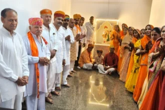भीलवाड़ा में रामायण मंडल द्वारा नवरात्रि में रामचरितमानस पाठ