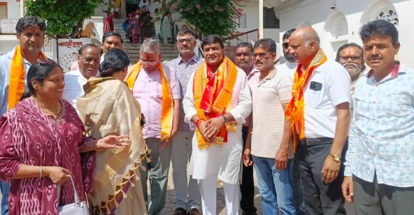 राजसमंद में चारभुजा पदयात्रा का भव्य आरंभ