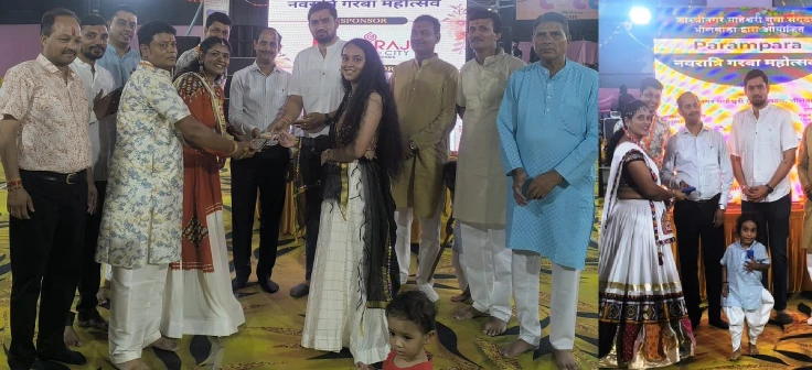 भीलवाड़ा में गरबा महोत्सव ने संस्कृति का अद्भुत माहौल बनाया