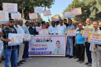 शोभा चौहान के नेतृत्व में सोजत रोड पर भव्य रैली