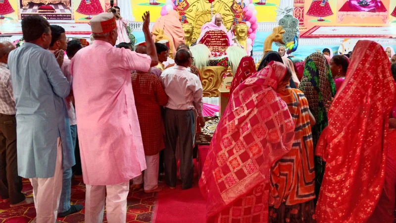 राजसमंद में चारभुजा धाम में संतों का भव्य समागम