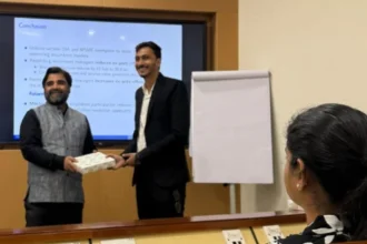 सौरभ रांका ने हैदराबाद में अंतरराष्ट्रीय शोध सम्मेलन में प्रस्तुत किया शोधपत्र