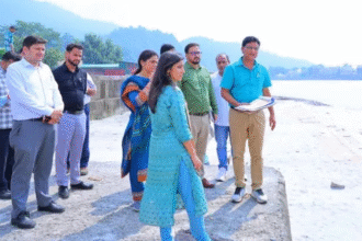 हरिद्वार में अर्ध कुंभ 2027 की तैयारियों का निरीक्षण