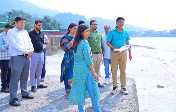 हरिद्वार में अर्ध कुंभ 2027 की तैयारियों का निरीक्षण