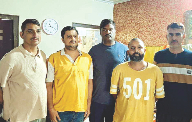 जयपुर में एटीएस ने दो फरार बदमाशों को पकड़ा