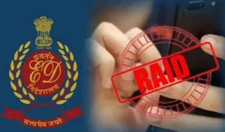चेन्नई में प्रवर्तन निदेशालय की छापेमारी के दौरान 5 स्थानों पर कार्रवाई