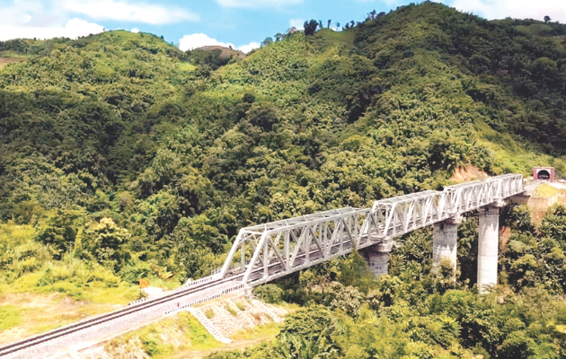 मिजोरम में पहली बार रेल सेवा से जुड़ने जा रही बैराबी-सैरांग रेलवे लाइन