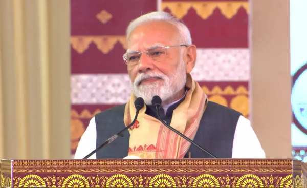 मोदी ने कांग्रेस पर घुसपैठियों को बढ़ावा देने का आरोप लगाया