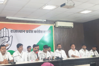 भाजपा सरकार की वोट चोरी पर युवा कांग्रेस की सख्त कार्रवाई