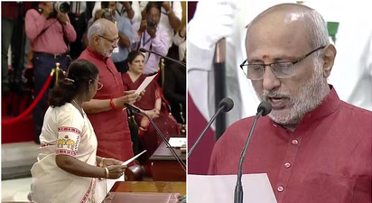 सीपी राधाकृष्णन ने उपराष्ट्रपति पद की शपथ ली