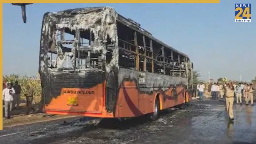 जैसलमेर बस में आग लगने का बड़ा कारण सामने आया