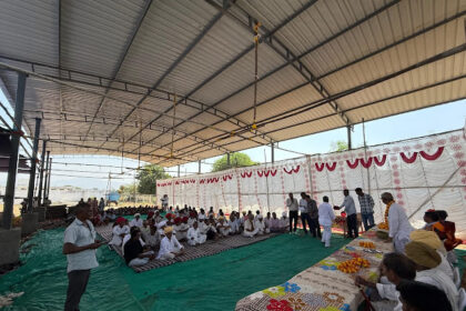 आहोर में विधायक राजपुरोहित ने टीन शेड का उद्घाटन किया