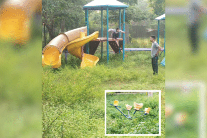 सीवी गार्डन में बच्चों के लिए खतरे की स्थिति