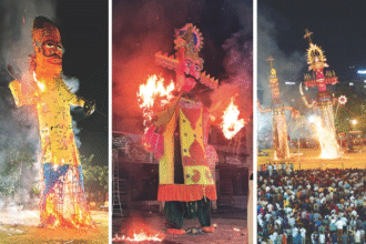 जयपुर में रावण के पुतले का दहन, अन्याय पर न्याय की जीत का संदेश